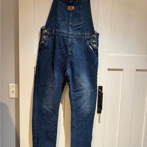 Women’s Blue Denim Overalls